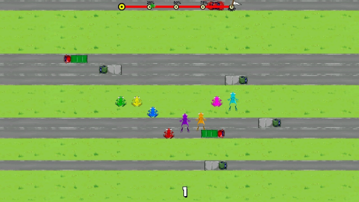 PiX Frogger screenshot