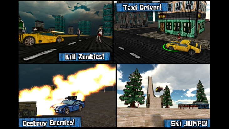 Cars And Guns 3D screenshot