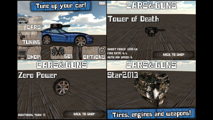 Cars And Guns 3D screenshot