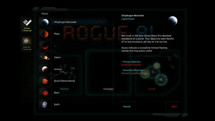 Rogue AI screenshot