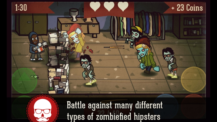 Hipster Zombies screenshot
