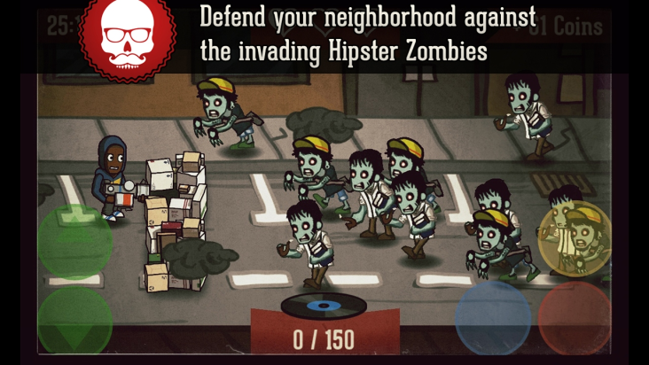 Hipster Zombies screenshot
