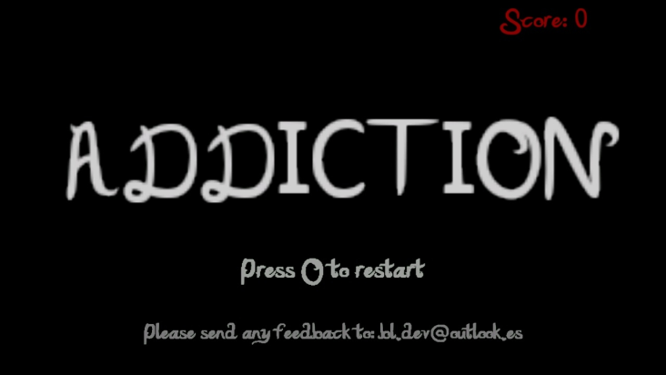 Addiction. screenshot