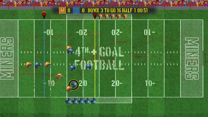 4th & Goal Football screenshot