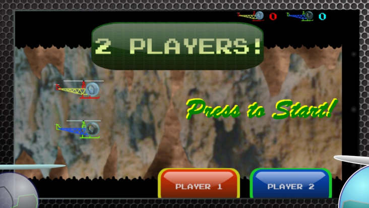 Helicopter. Escape the cave screenshot