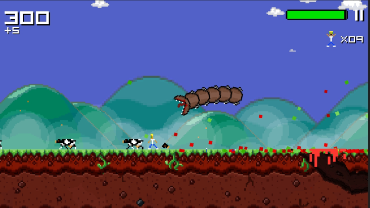 Super Mega Worm screenshot