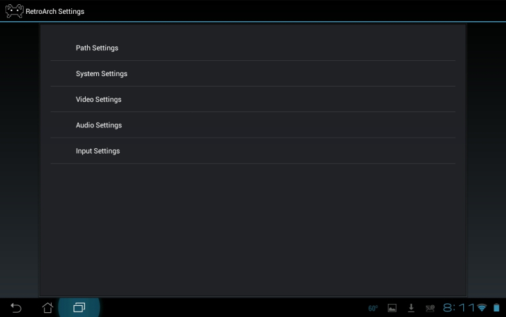 RetroArch All-In-One Emulator - Legacy screenshot