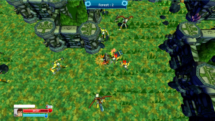 Questria: Rise Of The Robot Skullfaces screenshot
