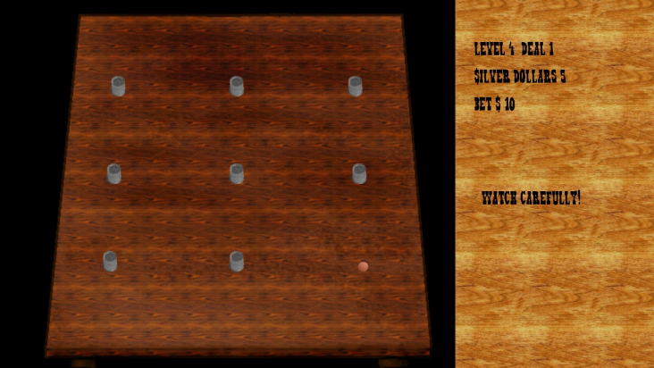 Thimblerigger screenshot