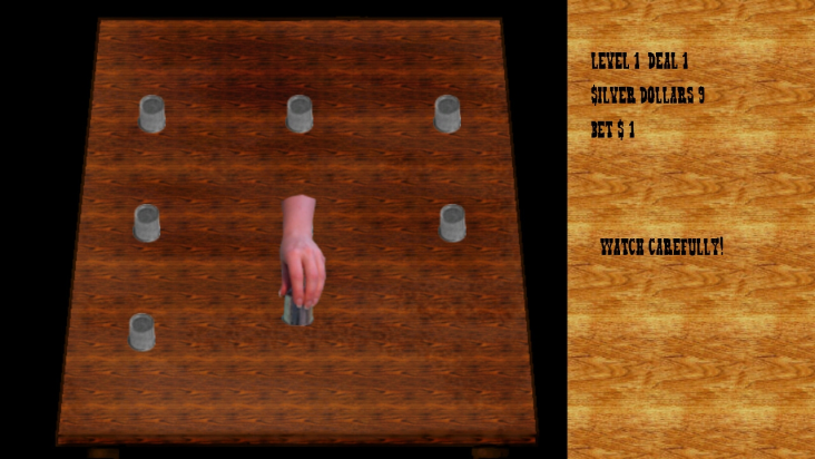 Thimblerigger screenshot