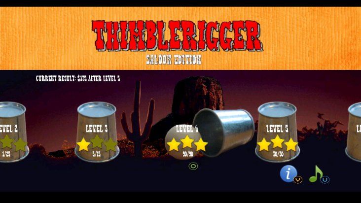 Thimblerigger screenshot