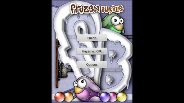 Frozen Bubble screenshot