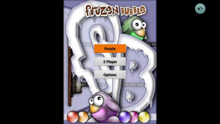 Frozen Bubble screenshot