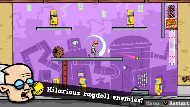 Tennis in the Face screenshot