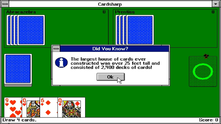 Cardsharp screenshot