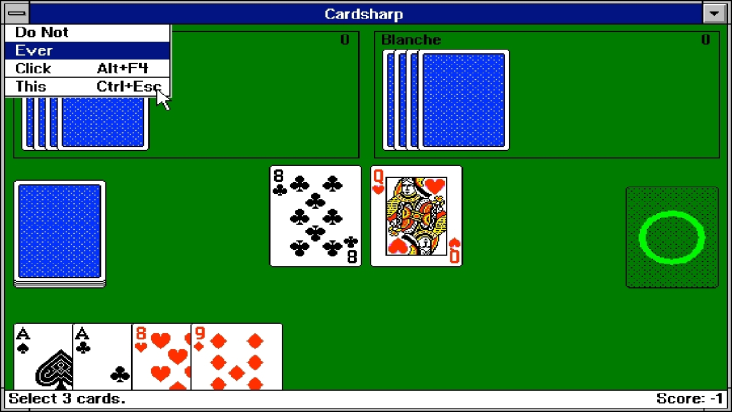 Cardsharp screenshot