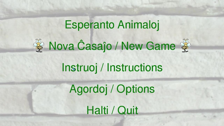 Esperanto Animaloj screenshot