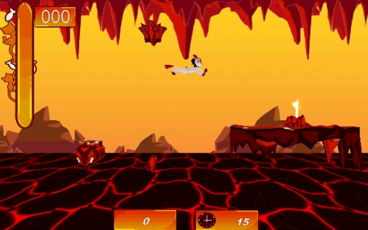 Lava Cat Minigame Trilogy screenshot