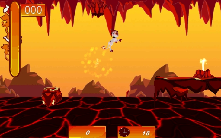 Lava Cat Minigame Trilogy screenshot