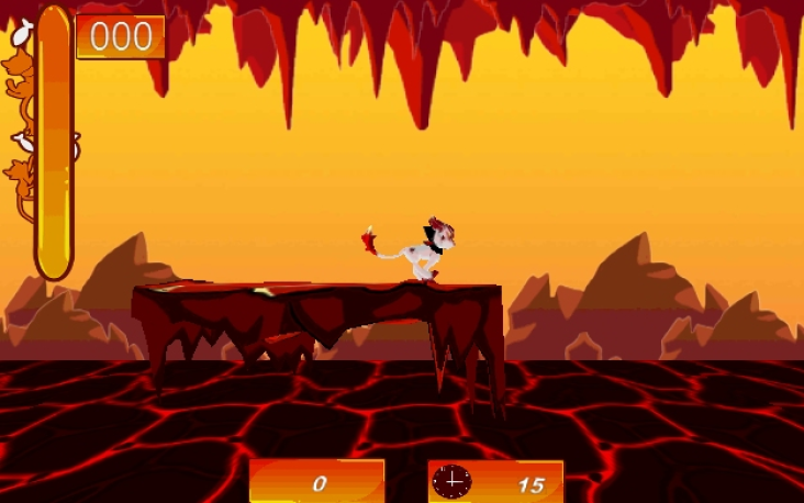 Lava Cat Minigame Trilogy screenshot