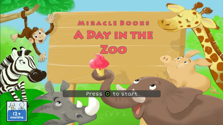 Miracle Books - A Day In The Zoo screenshot