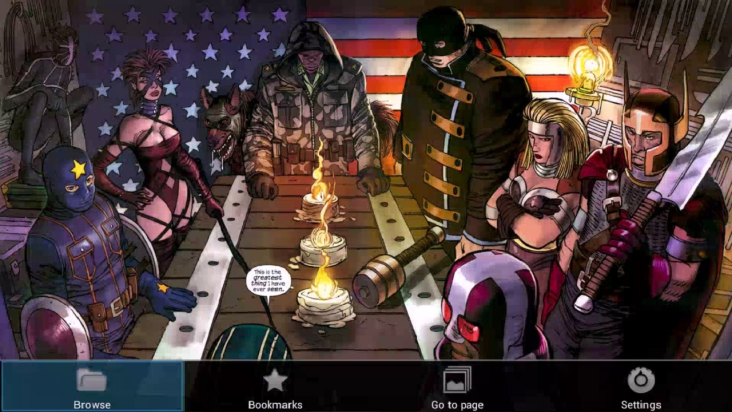 Comics Reader OUYA Edition! screenshot