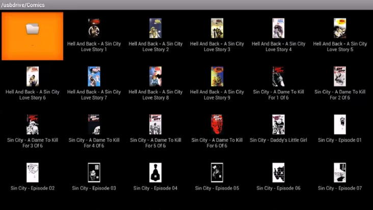 Comics Reader OUYA Edition! screenshot