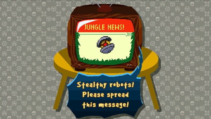 Monkey vs Robots screenshot