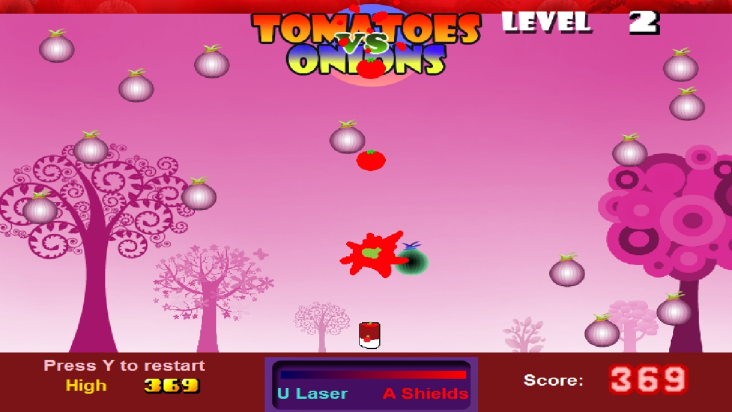 Tomatoes Vs Onions screenshot