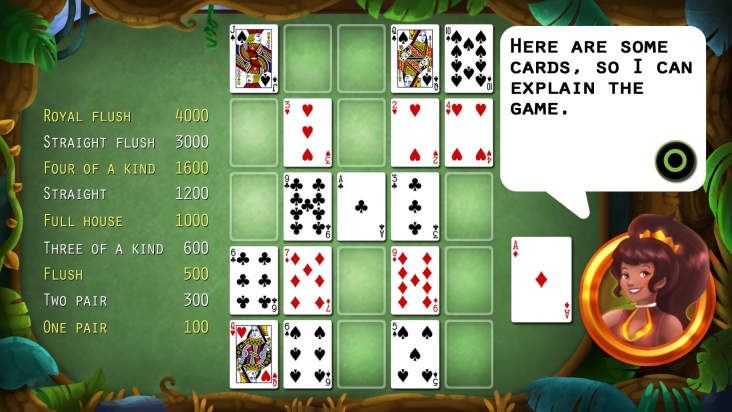 Poker Solitaire screenshot