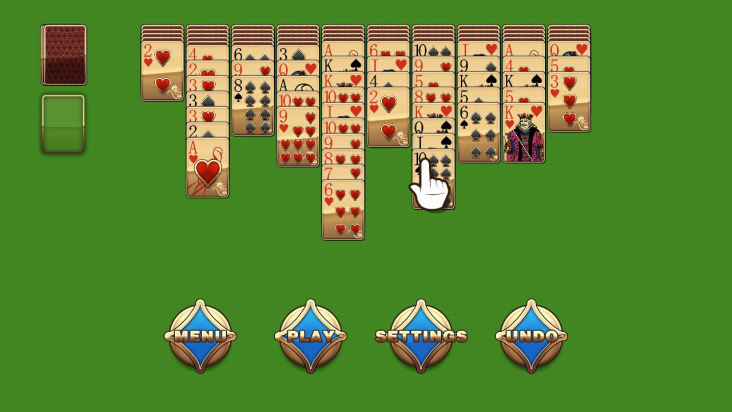 Spider Solitaire screenshot
