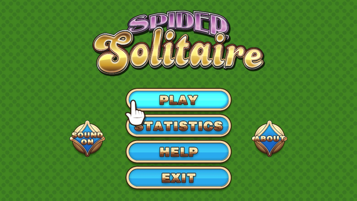 Spider Solitaire screenshot