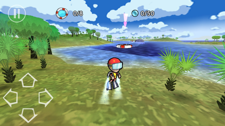 Bermuda Dash screenshot