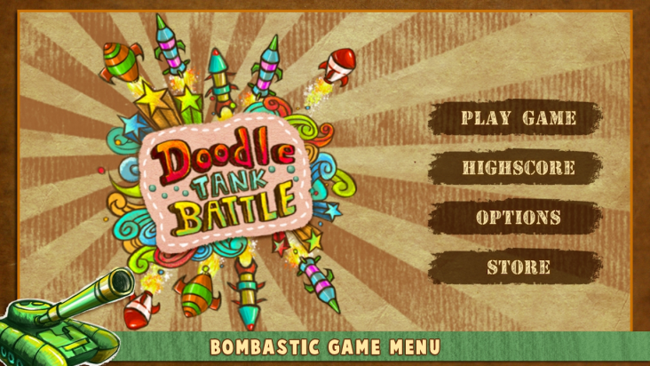 Doodle Tank Battle screenshot