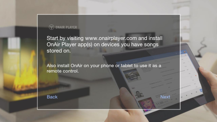 OnAir Player screenshot