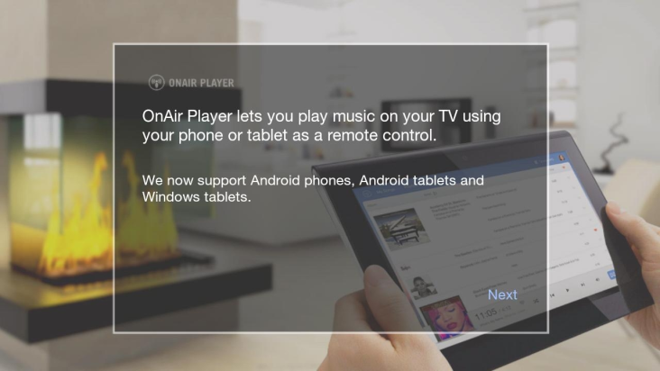 OnAir Player screenshot
