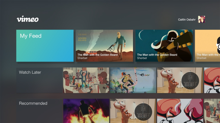 Vimeo screenshot