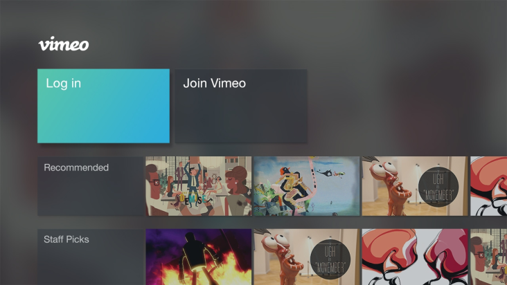 Vimeo screenshot