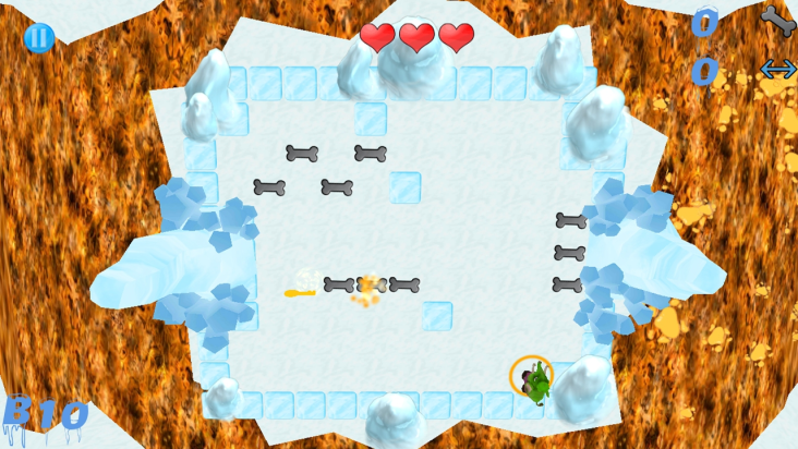 Ice Escape: Steakosaurus Rescue screenshot