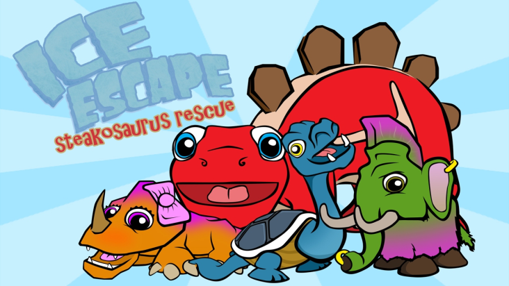 Ice Escape: Steakosaurus Rescue screenshot