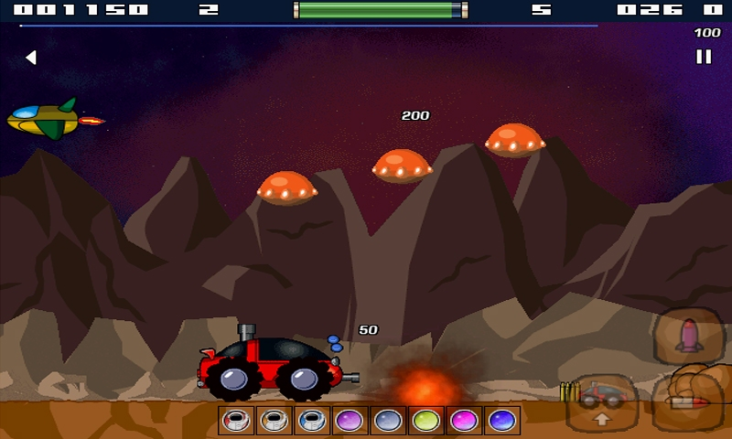 Space Rover FREE screenshot