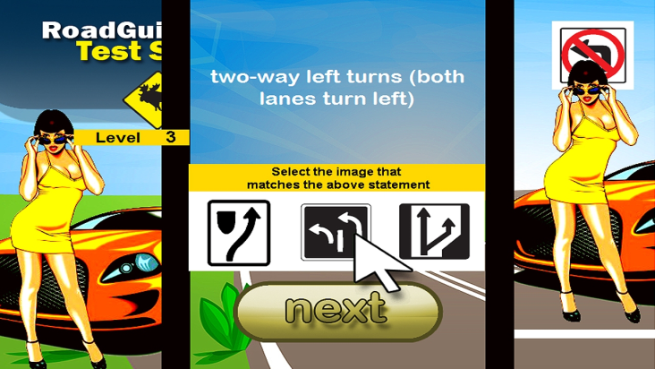 Road Guide Test Sim screenshot
