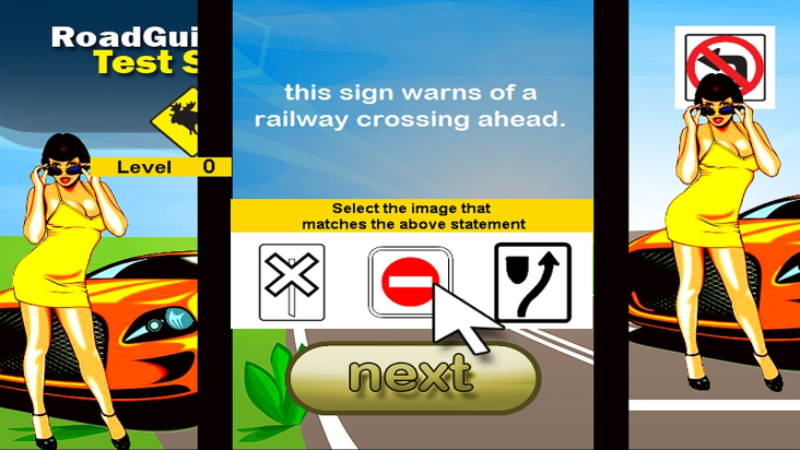Road Guide Test Sim screenshot