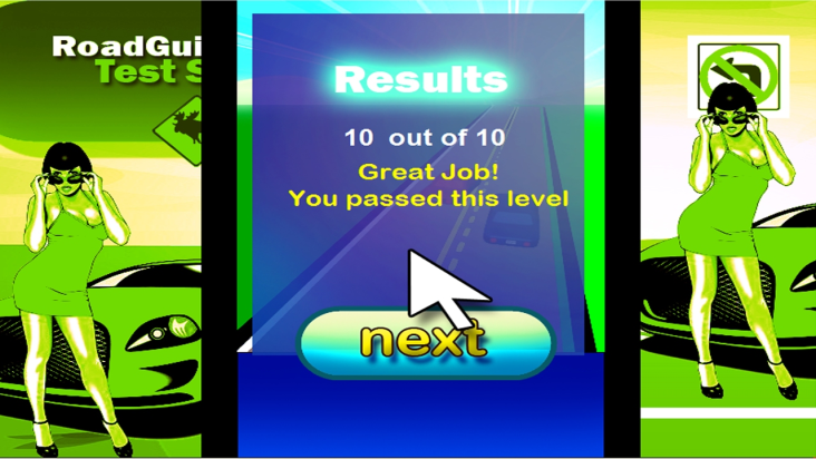 Road Guide Test Sim screenshot
