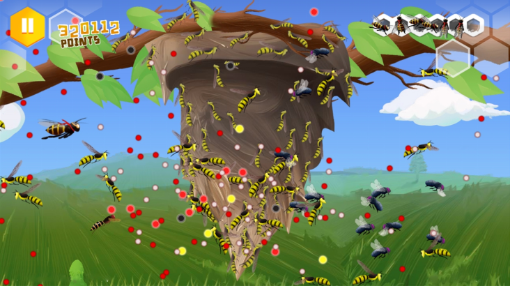Beekyr: Eco shoot em up screenshot