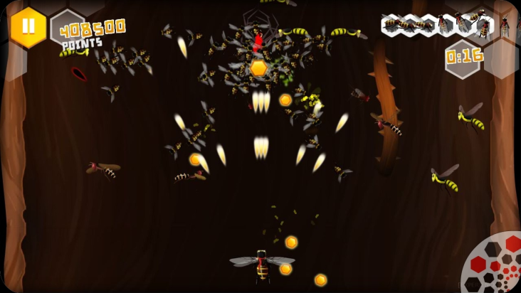 Beekyr: Eco shoot em up screenshot