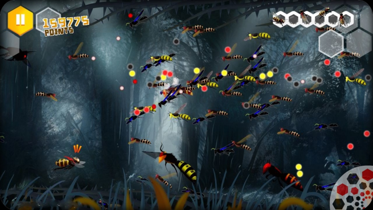 Beekyr: Eco shoot em up screenshot