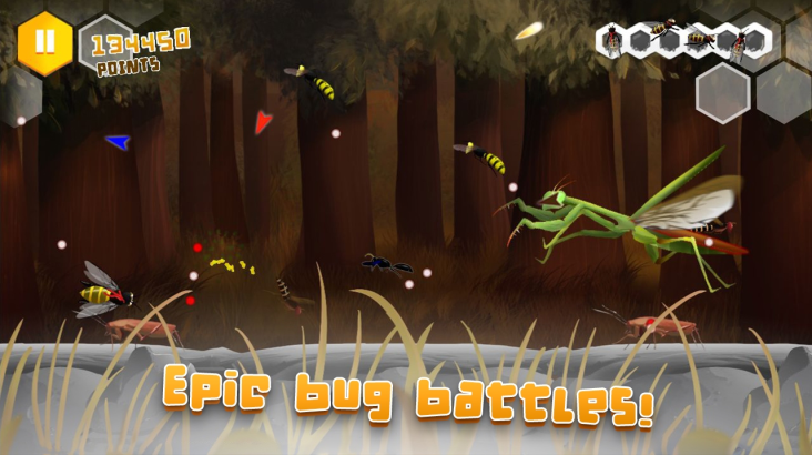 Beekyr: Eco shoot em up screenshot