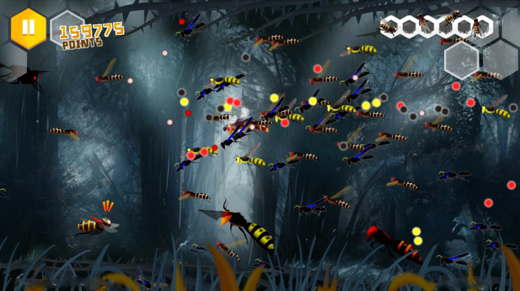 Beekyr: Eco shoot em up screenshot