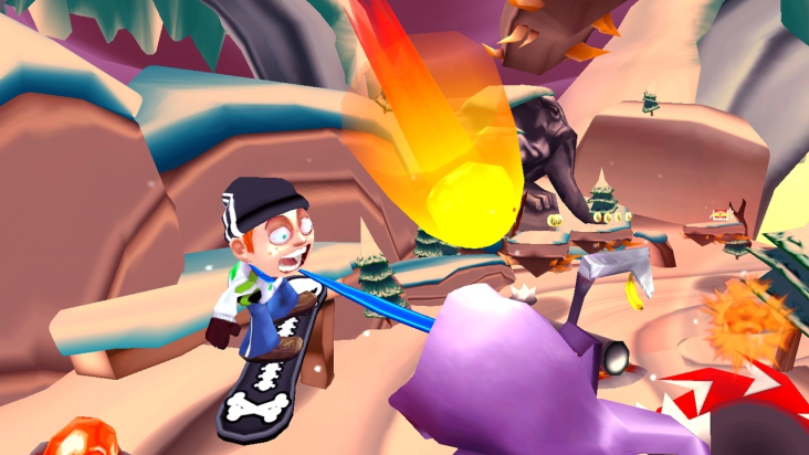 Skiing Fred screenshot